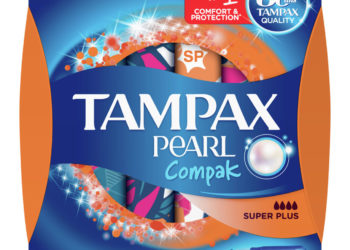 Dyskretna ochrona z Tampax Compak Pearl