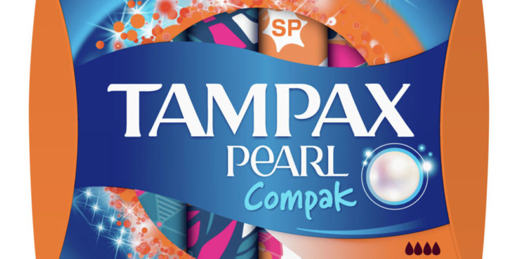 Dyskretna ochrona z Tampax Compak Pearl